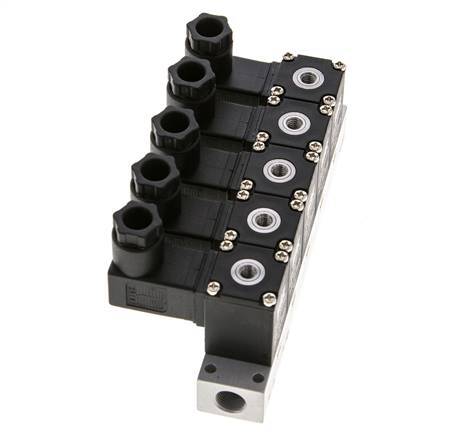 5x3/2 M5 NC Electroválvula 24V DC -0.95-8bar/-13.2-112psi Airtec