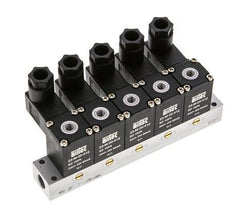 5x3/2 M5 NC Electroválvula 24V DC -0.95-8bar/-13.2-112psi Airtec