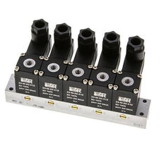 5x3/2 M5 NC Electroválvula 24V DC -0.95-8bar/-13.2-112psi Airtec
