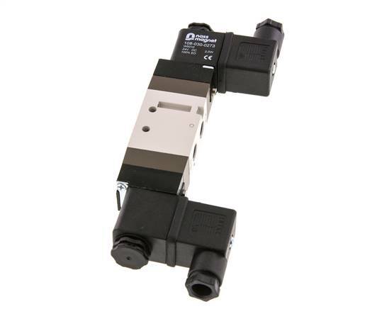 5/2 G1/8'' Electroválvula biestable 24V AC 1.5-10bar/21.0-140psi YPC