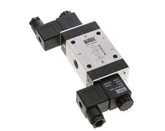 3/2 G1/4'' (G1/8'') Válvula de solenoide biestable piloto externo 24V AC 0-10bar/0-140psi Airtec