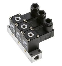 3x3/2 M5 NC Electroválvula 12V DC -0.95-8bar/-13.2-112psi Airtec