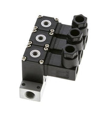 3x3/2 M5 NC Electroválvula 12V DC -0.95-8bar/-13.2-112psi Airtec