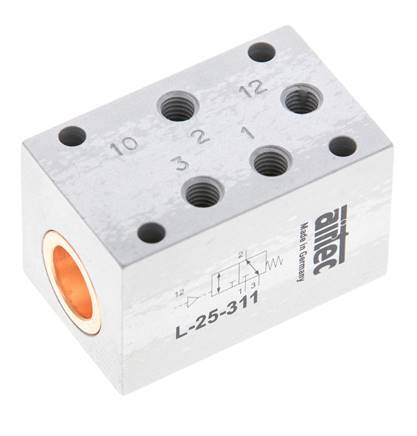 válvula piloto de aire 3/2 M5 1-10bar/14-140psi Airtec