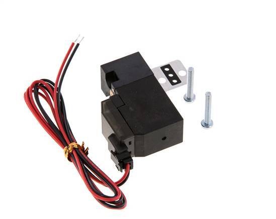 electroválvula 3/2 Flange NC 24V DC 0-8bar/0-112psi 2-pin Plug YPC