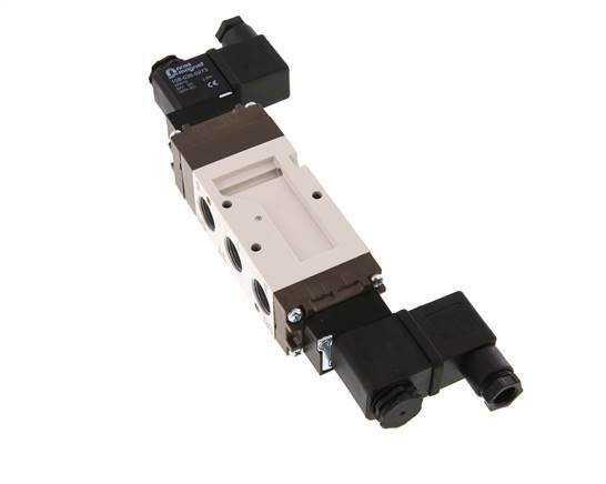 válvula solenoide central de escape 5/3 G3/8'' 115V AC 2-10bar/28-140psi YPC