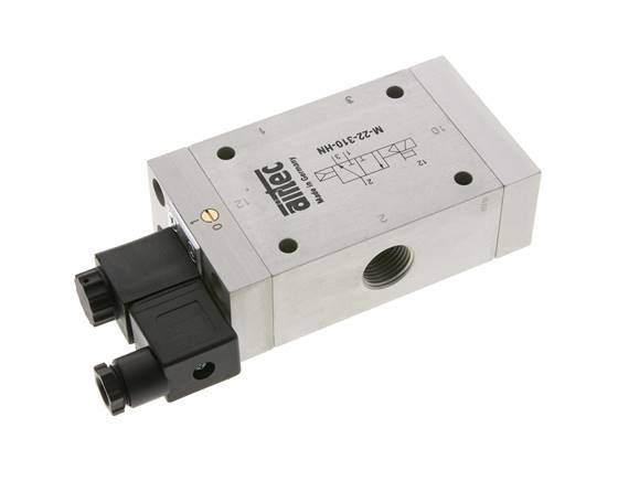 válvula solenoide 3/2 G1/2'' NC 24V DC 1-10bar/14-140psi Airtec