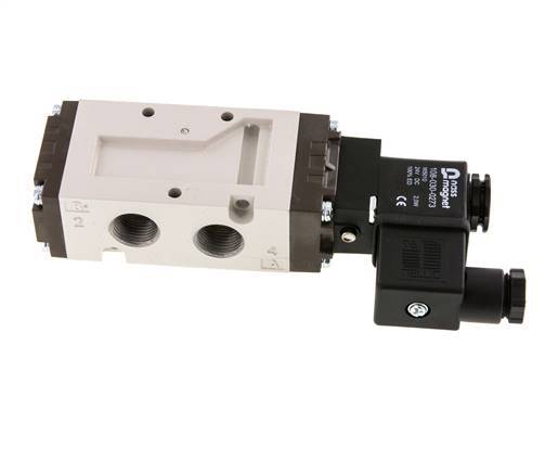 válvula solenoide 5/2 G3/8'' 230V AC 1.5-10bar/21.0-140psi YPC