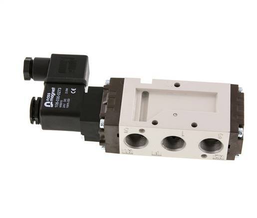 válvula solenoide 5/2 G3/8'' 230V AC 1.5-10bar/21.0-140psi YPC