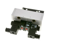 5/3 ISO 5599-3 Válvula solenoide central de escape 230V AC 3-10bar/42-140psi Airtec