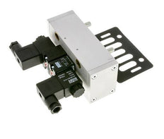 5/3 ISO 5599-3 Válvula solenoide central de escape 230V AC 3-10bar/42-140psi Airtec