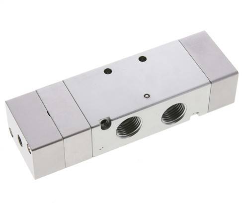 5/3 G1/2'' (G1/8'') Válvula piloto de aire de centro de presión 1.5-8bar/21.0-112psi E.MC