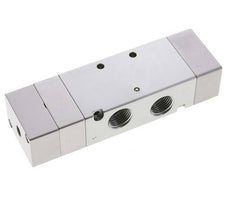 5/3 G1/2'' (G1/8'') Válvula piloto de aire de centro de presión 1.5-8bar/21.0-112psi E.MC