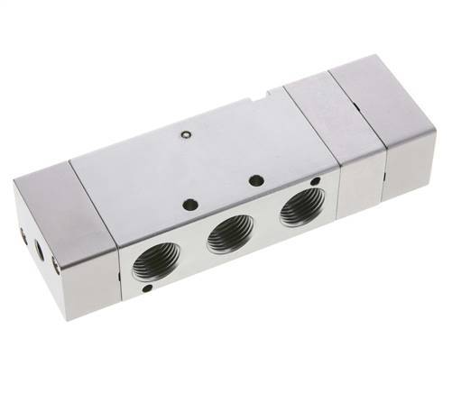 5/3 G1/2'' (G1/8'') Válvula piloto de aire de centro de presión 1.5-8bar/21.0-112psi E.MC