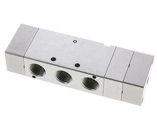 5/3 G1/2'' (G1/8'') Válvula piloto de aire de centro de presión 1.5-8bar/21.0-112psi E.MC