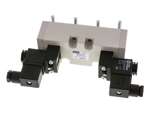 5/2 ISO 5599-2 Electroválvula biestable 24V AC 1.5-10bar/21.0-140psi YPC