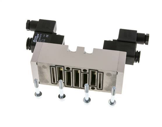 5/2 ISO 5599-2 Electroválvula biestable 24V AC 1.5-10bar/21.0-140psi YPC