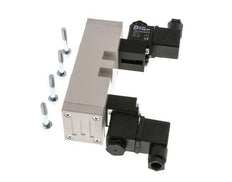 5/2 ISO 5599-2 Electroválvula biestable 24V AC 1.5-10bar/21.0-140psi YPC