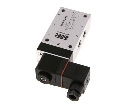 Electroválvula 5/2 G1/4'' 24V DC ATEX 2.5-10bar/35.0-140psi Airtec