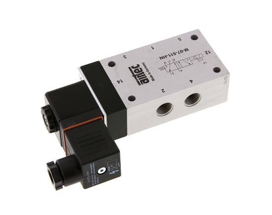 Electroválvula 5/2 G1/4'' 24V DC ATEX 2.5-10bar/35.0-140psi Airtec