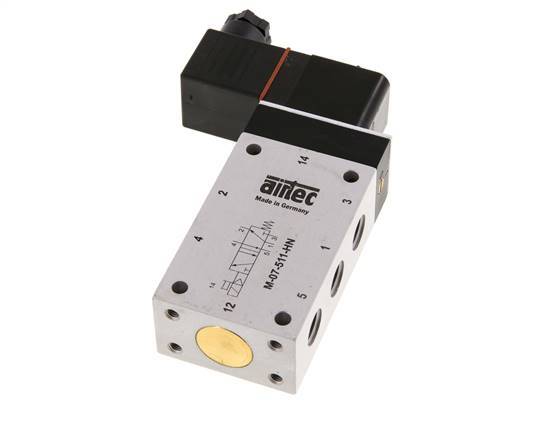 Electroválvula 5/2 G1/4'' 24V DC ATEX 2.5-10bar/35.0-140psi Airtec