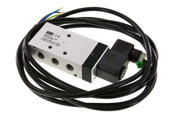electroválvula 5/2 G1/4'' 24V DC ATEX 2.5-10bar/35.0-140psi Airtec