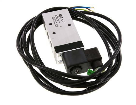 electroválvula 5/2 G1/4'' 24V DC ATEX 2.5-10bar/35.0-140psi Airtec