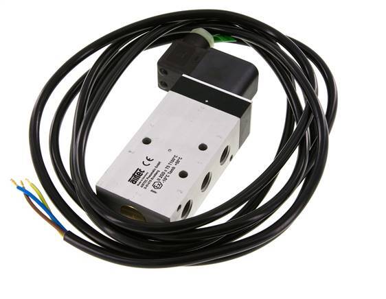 electroválvula 5/2 G1/4'' 24V DC ATEX 2.5-10bar/35.0-140psi Airtec
