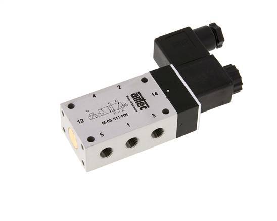 válvula solenoide 5/2 G1/8'' 230V AC 3-10bar/42-140psi Airtec