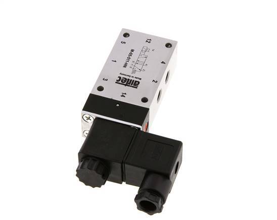 válvula solenoide 5/2 G1/8'' 230V AC 3-10bar/42-140psi Airtec
