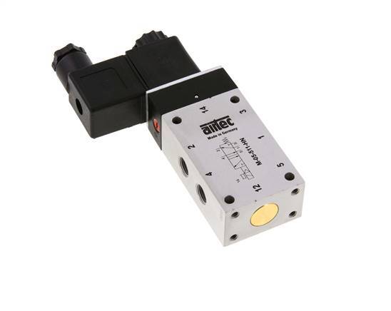 válvula solenoide 5/2 G1/8'' 230V AC 3-10bar/42-140psi Airtec