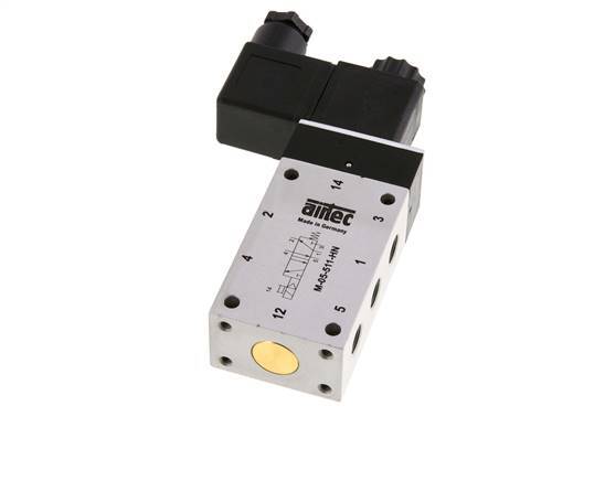 válvula solenoide 5/2 G1/8'' 230V AC 3-10bar/42-140psi Airtec