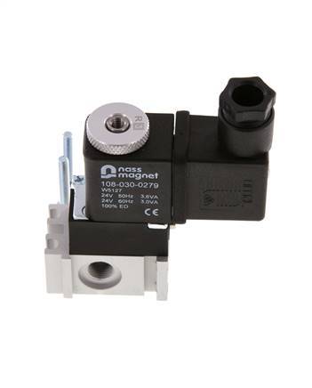 3/2 G1/8'' M5 (M5) Válvula solenoide NC 230V AC 0-8bar/0-112psi YPC