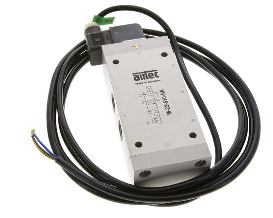 electroválvula 5/2 G1/2'' 24V DC ATEX 1-10bar/14-140psi Airtec