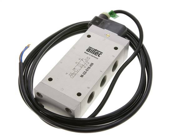 electroválvula 5/2 G1/2'' 24V DC ATEX 1-10bar/14-140psi Airtec