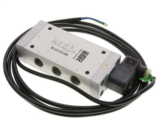 electroválvula 5/2 G1/2'' 24V DC ATEX 1-10bar/14-140psi Airtec