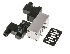 5/3 ISO 5599-1 Válvula solenoide central de escape 230V AC 3-10bar/42-140psi Airtec