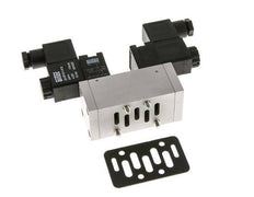 5/3 ISO 5599-1 Válvula solenoide central de escape 230V AC 3-10bar/42-140psi Airtec