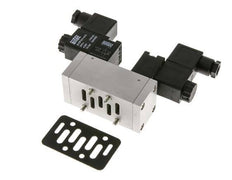 5/3 ISO 5599-1 Válvula solenoide central de escape 230V AC 3-10bar/42-140psi Airtec