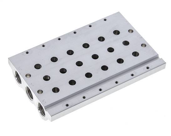 G1/4'' Manifold 6-Station Festo 566622 VABM-L1-14S-G14-6