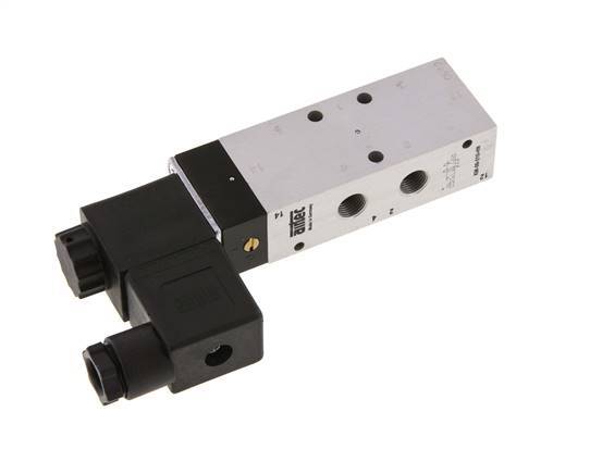 válvula solenoide 5/2 G1/8'' 24V AC 3-10bar/42-140psi Airtec