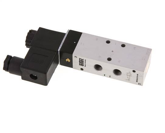 válvula solenoide 5/2 G1/8'' 24V AC 3-10bar/42-140psi Airtec