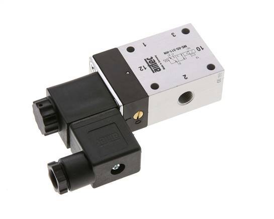 válvula solenoide 3/2 G1/8'' Piloto externo 24V AC 0-10bar/0-140psi Airtec