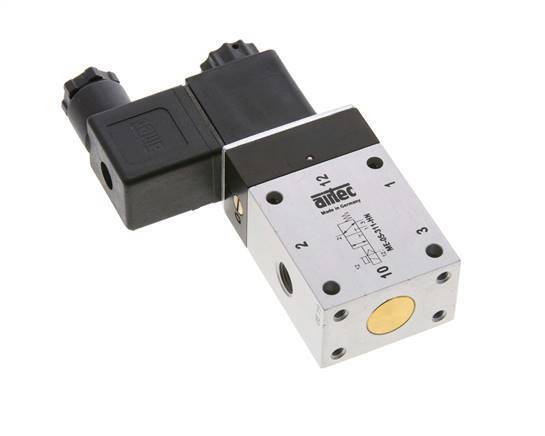 válvula solenoide 3/2 G1/8'' Piloto externo 24V AC 0-10bar/0-140psi Airtec