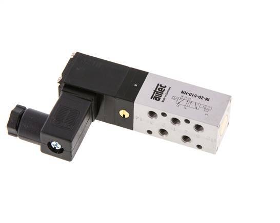 5/2 M5 Válvula solenoide 230V AC 2.5-8bar/35.0-112psi Airtec