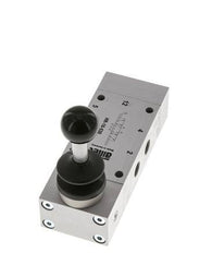 5/3 G1/8'' Válvula de palanca de mano cerrada en el centro 0-10bar/0-140psi Airtec