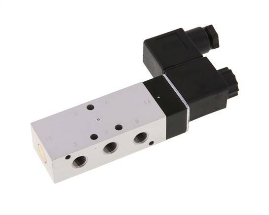 Válvula solenoide 5/2 G1/8'' 24V DC 3-10bar/42-140psi Airtec
