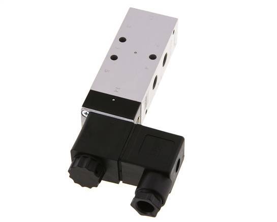 Válvula solenoide 5/2 G1/8'' 24V DC 3-10bar/42-140psi Airtec