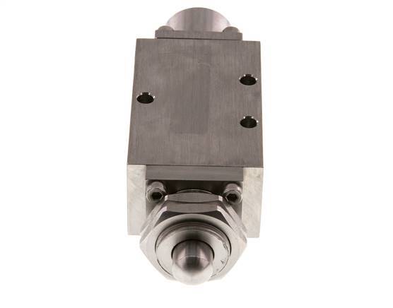 válvula de vástago 5/2 G1/4'' Acero inoxidable -0,95-12bar/-13,2-168psi