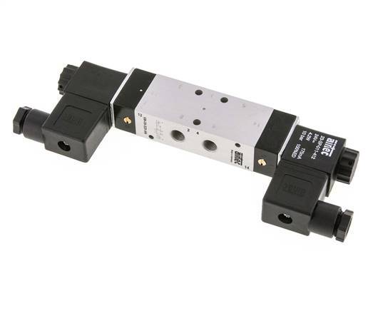 5/2 G1/8'' Electroválvula biestable 230V AC 3-10bar/42-140psi Airtec